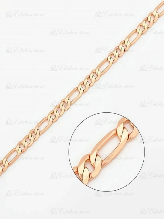 Pulsera para mujer Color oro rosa 14k, detalle de la etiqueta