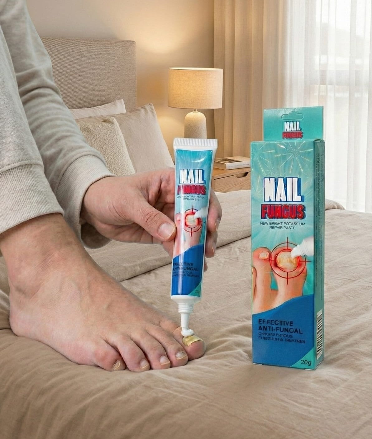 Crema Para Quitar Los Hongos De Las Uñas Nail Fungus 20g