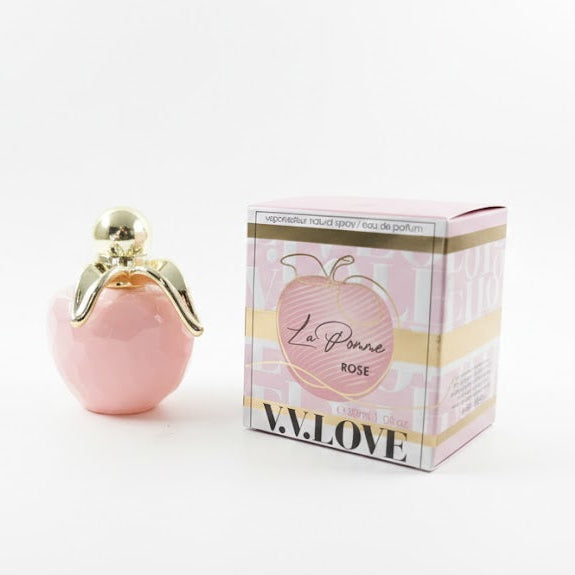 Perfume de mujer, La Pomme Rose" by V.V. LOVE, Dulce, floral, 30ml