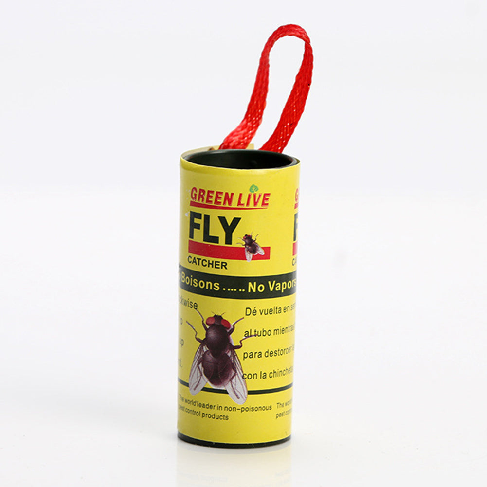 Cinta atrapamoscas, 4 rollos de papel adhesivo para moscas, insectos