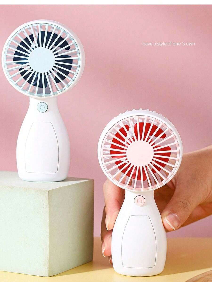 Mini Ventilador Portátil Recargable Varios Colores