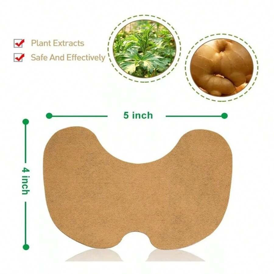 Parche para aliviar dolor de rodilla, alivia el dolor muscular, 10 piezas