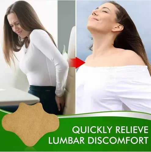 Parche para aliviar dolor de espalda, alivia el dolor muscular, 10 piezas