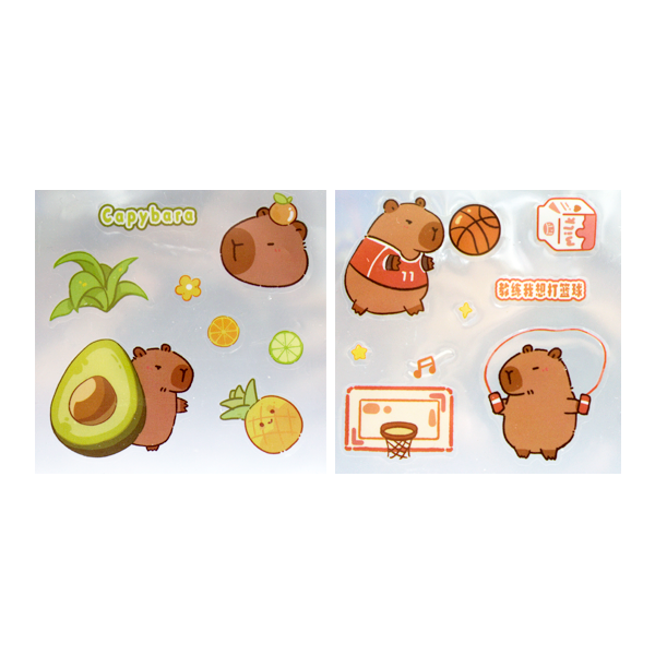 Ventilador portatil modelo capibara, mini ventilador recargable