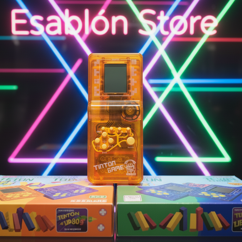 Tetris, consola retro para niños y adultos, videoconsola