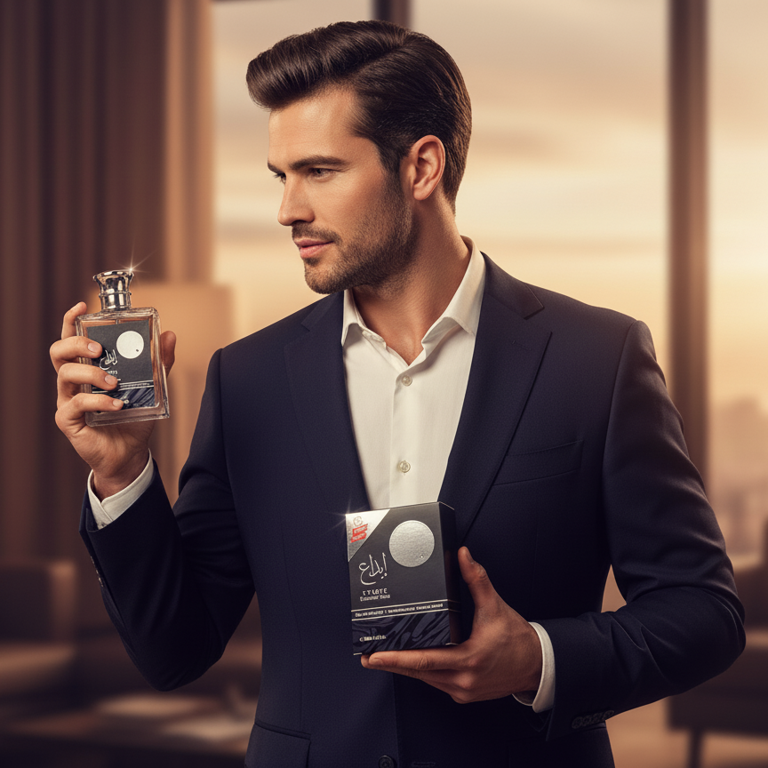Perfume para hombre "Ethereal Muse" - Fragancia Cítrica y de Cuero