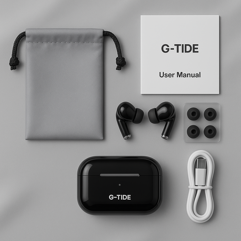 Audífonos Bluetooth 5.3, G-TiDE  – Hi-Fi, Libertad, Comodidad y Estilo