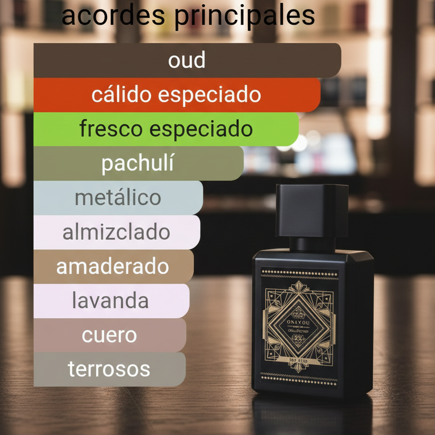Perfume Onlyou No. 8138: Elixir de Sofisticación Especiada 30ml