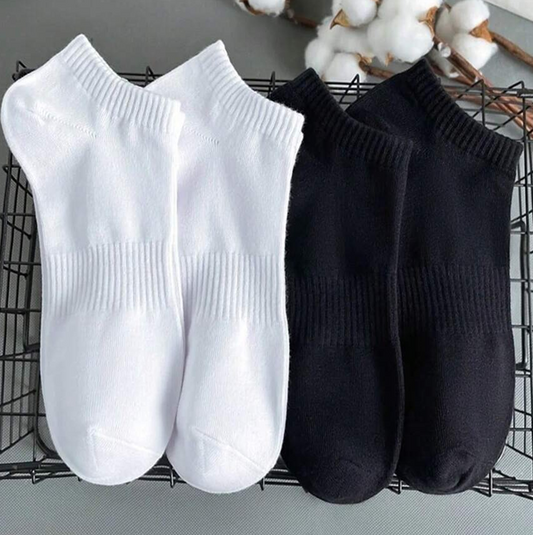 Calcetines tobillera unisex, tines premium de algodon, 4 pares