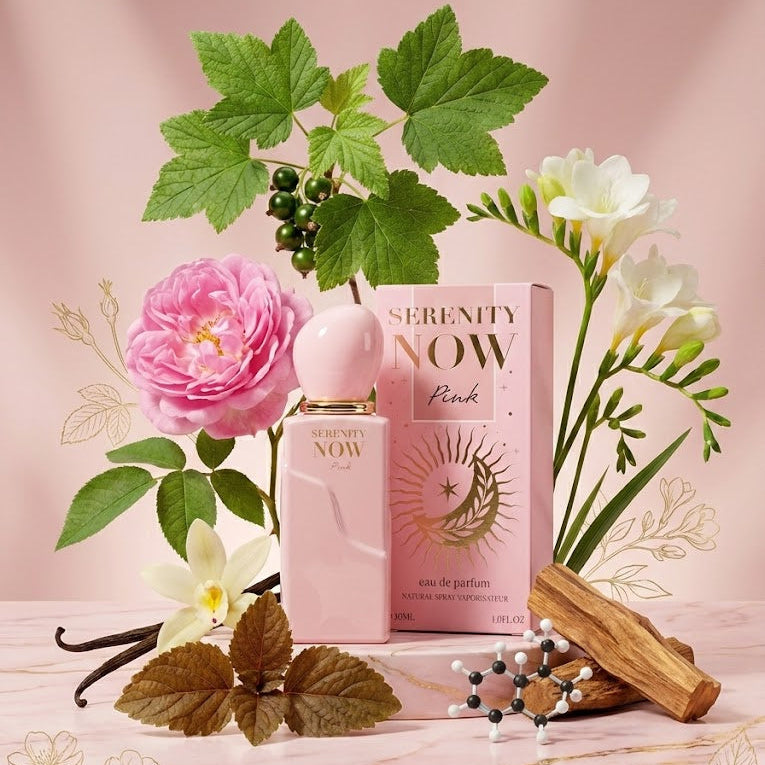 Perfume para Mujer Serenity Now Pink, by VV Love, 30ml - Eau de Parfum Femenino