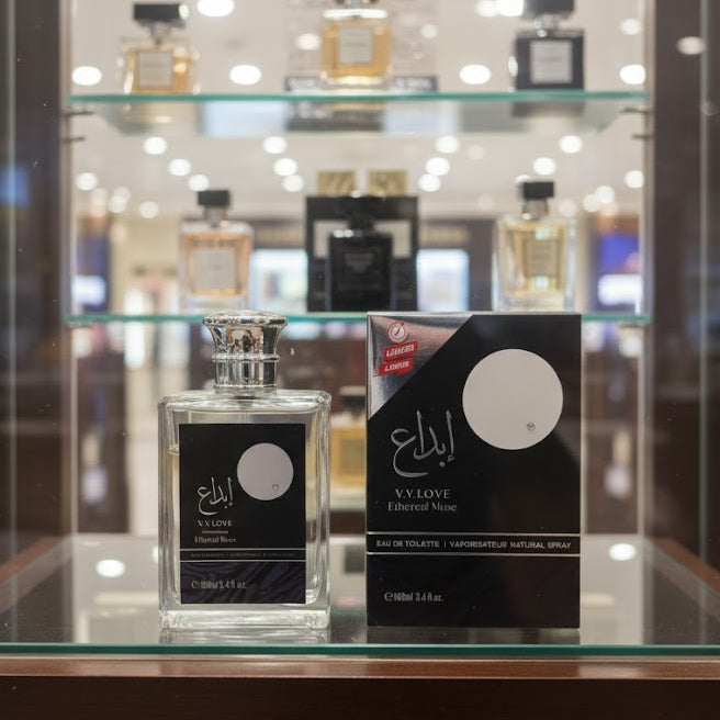 Perfume para hombre "Ethereal Muse" - Fragancia Cítrica y de Cuero