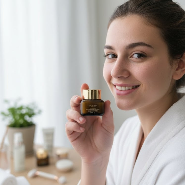 Crema con Niacinamida para el contorno de ojos VEZE