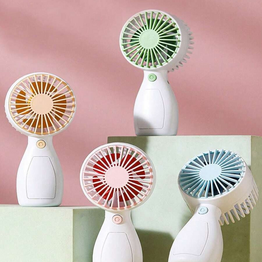 Mini Ventilador Portátil Recargable Varios Colores